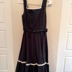 ModCloth x Collectif Fit and Flare MIDI Dress